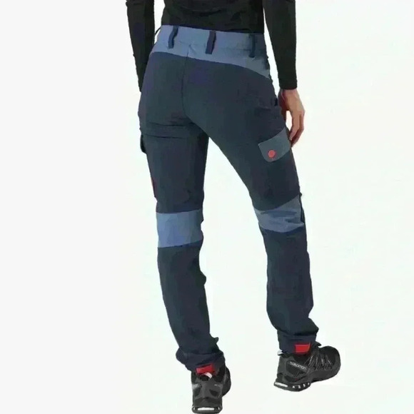 Kari Traa “Signe” Cargo Hiking Pant Blue Color Block Women’s XL EUC! - Picture 3 of 14